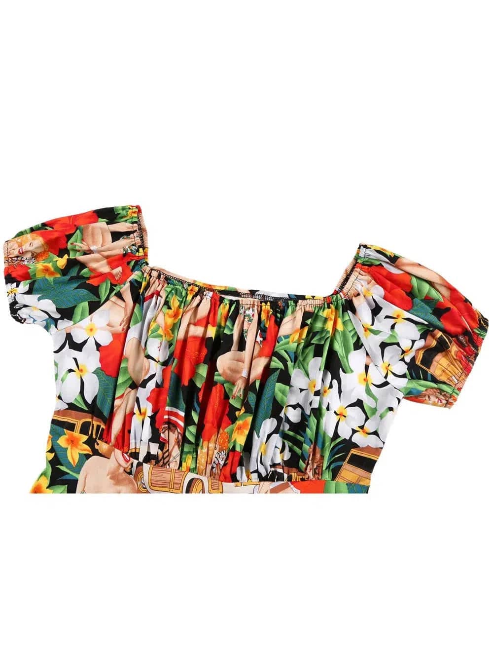 Tropical Pinups 50s Dress - Poison Arrow Retro