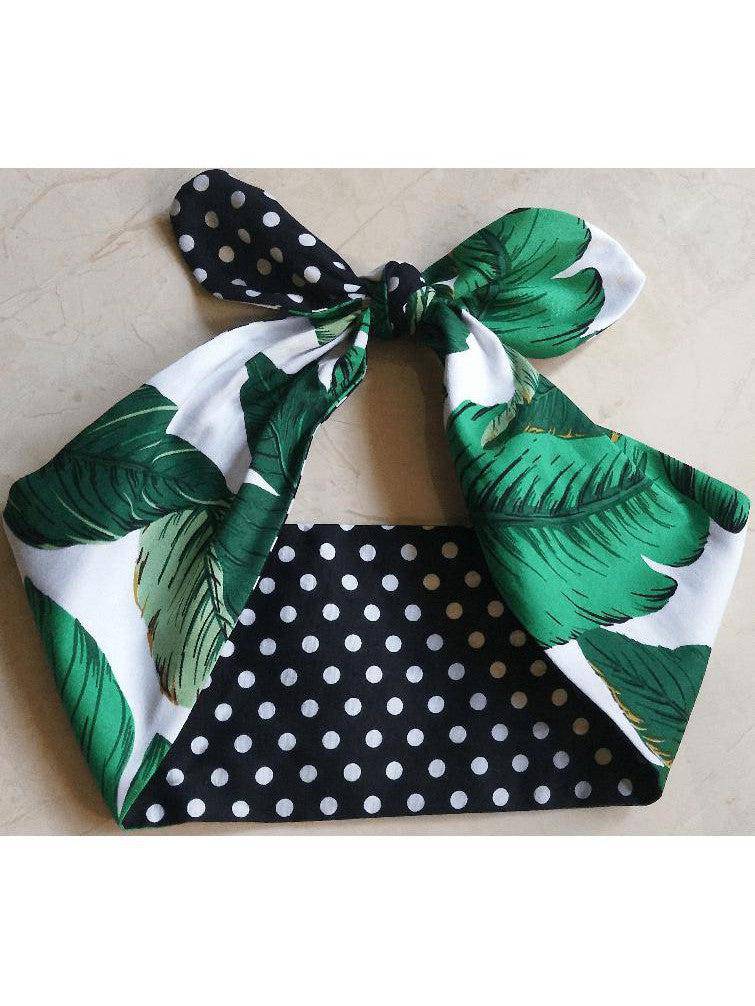 JUNGLE FEVER WIRED ROCKABILLY HAIR TIE