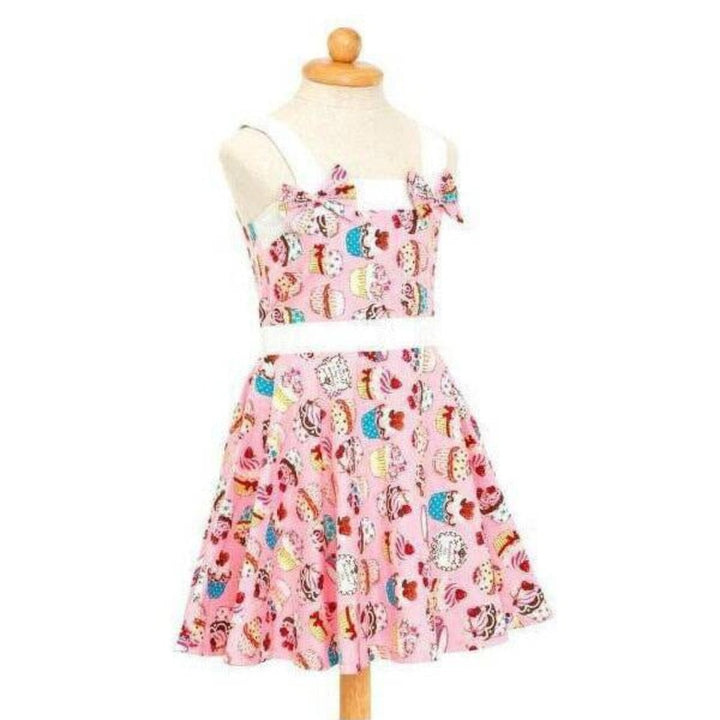 Pink Cupcakes Girl's Rockabilly Dresses - Poison Arrow Retro