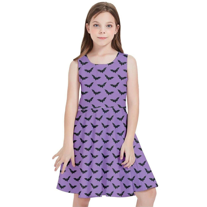 VAMPIRA Kids' Skater Dress - Poison Arrow Retro