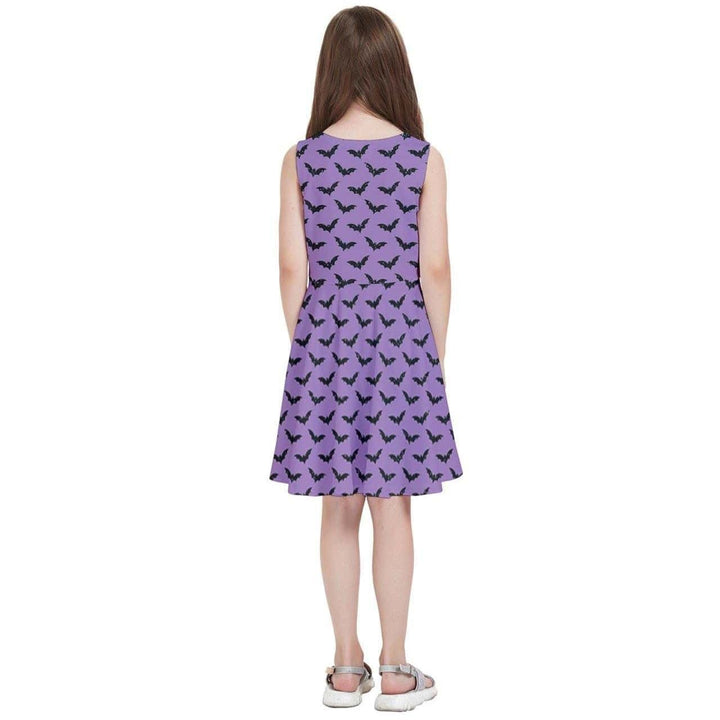 VAMPIRA Kids' Skater Dress - Poison Arrow Retro