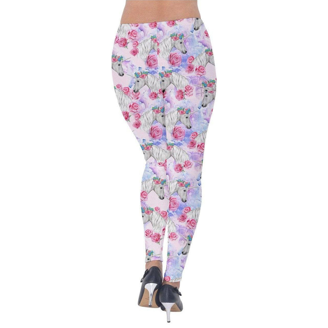 Fantasy Unicorns Velvet Leggings - Poison Arrow Retro