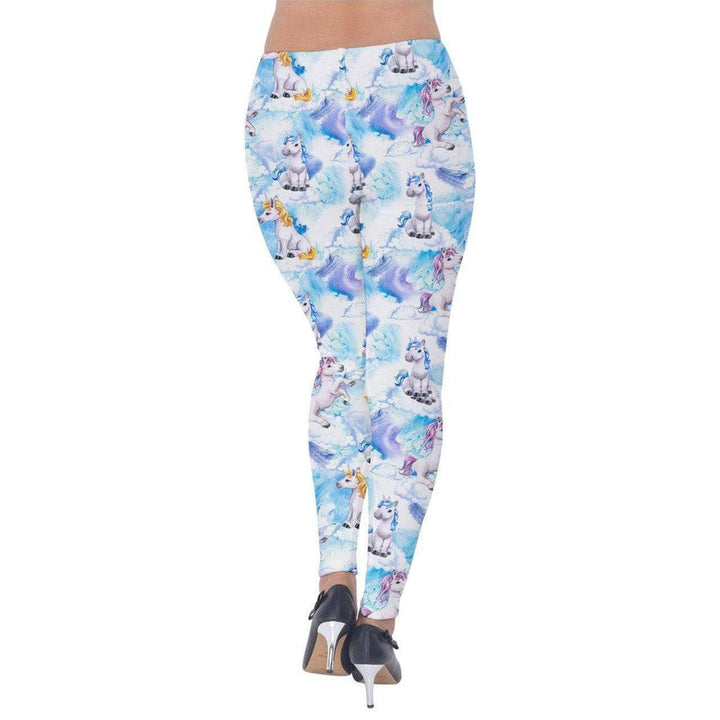 Fantasy Unicorns Velvet Leggings - Poison Arrow Retro