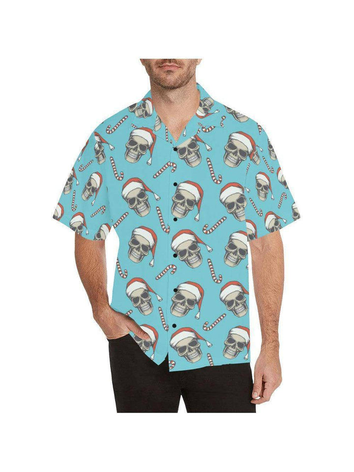 CHRISTMAS SKULLS Mens Shirts - Poison Arrow Retro