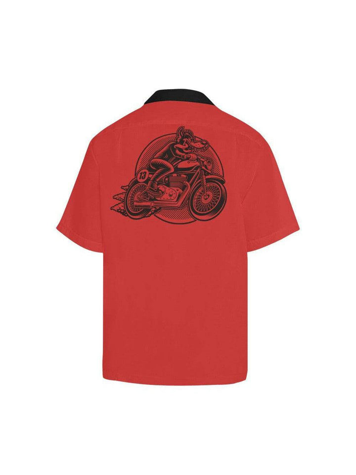 CUSTOM BIKER MEN'S ROCKABILLY HOTROD SHIRT - Poison Arrow Retro