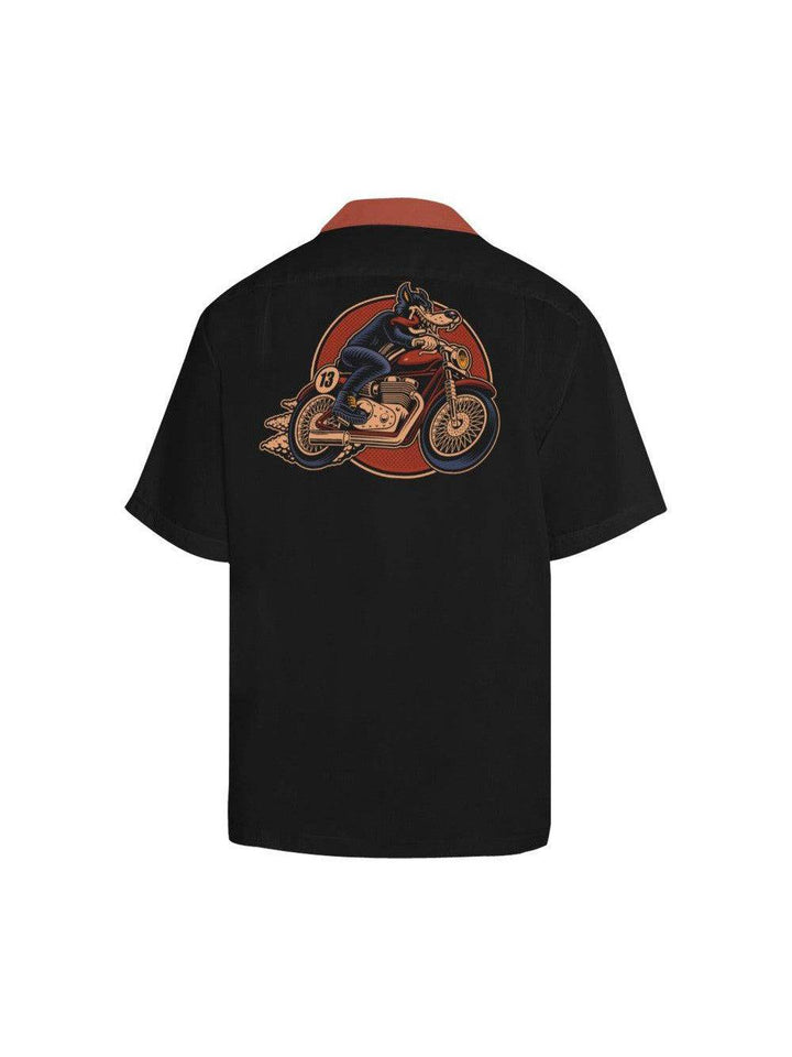 CUSTOM BIKER MEN'S ROCKABILLY HOTROD SHIRT - Poison Arrow Retro