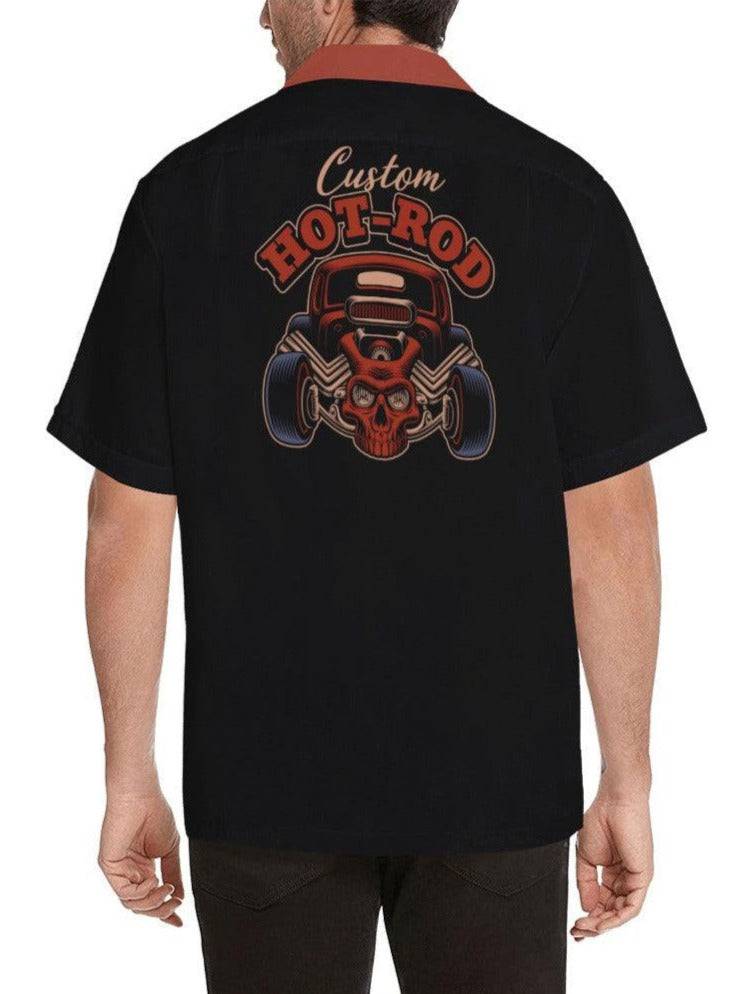 CUSTOM HOTROD MEN'S ROCKABILLY HOTROD SHIRT - Poison Arrow Retro