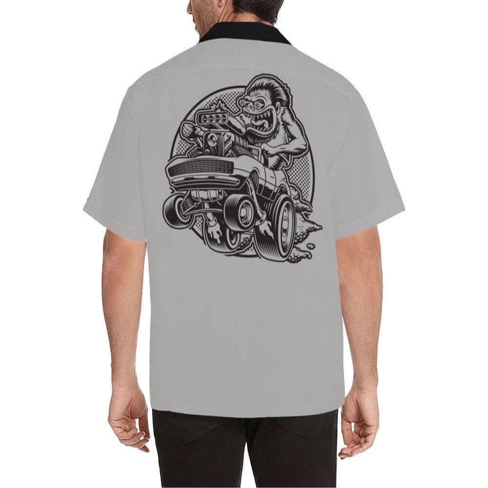 CUSTOM MONSTER MEN'S ROCKABILLY HOTROD SHIRT - Poison Arrow Retro