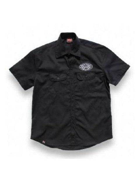 HOTROD HELLCAT BUTTON UP MOTOR OIL II - Poison Arrow Retro