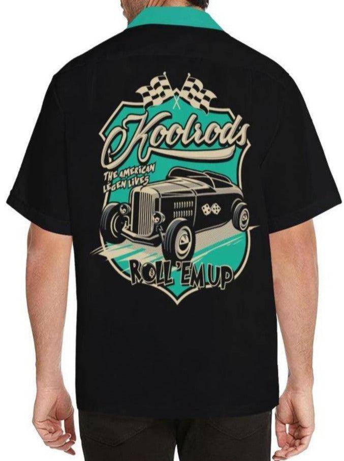 KOOLRODS Men's Rockabilly Hotrod Shirt - Poison Arrow Retro