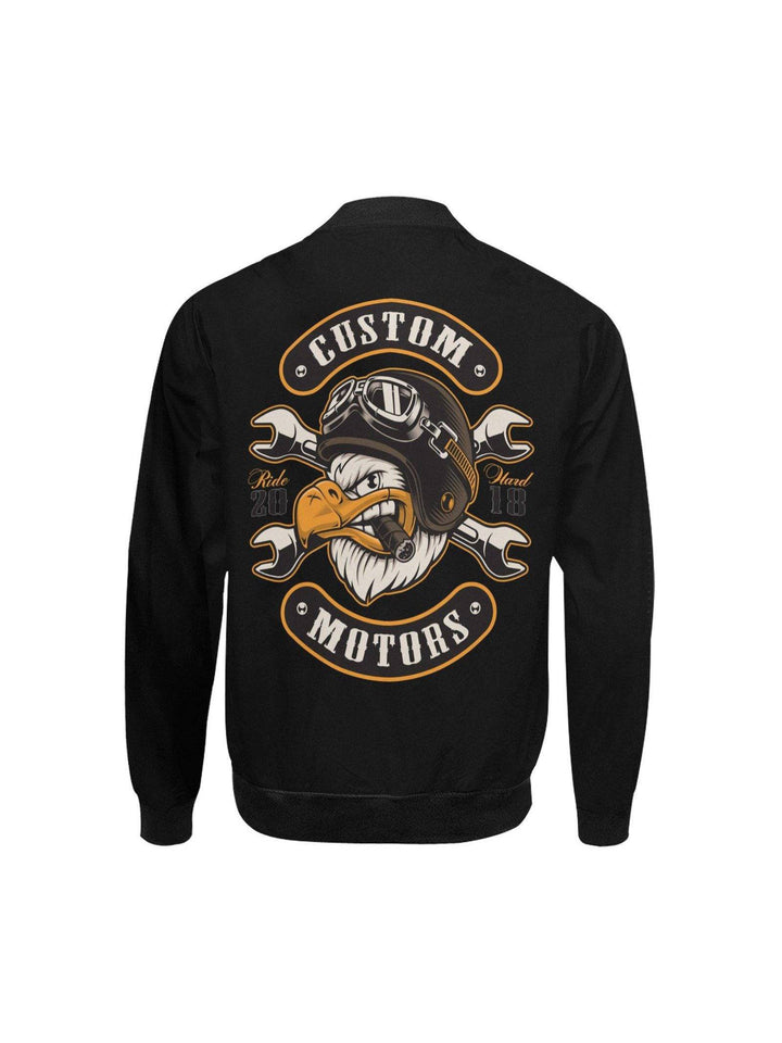 CUSTOM MOTORS Men's Hot Rod Bomber Jacket