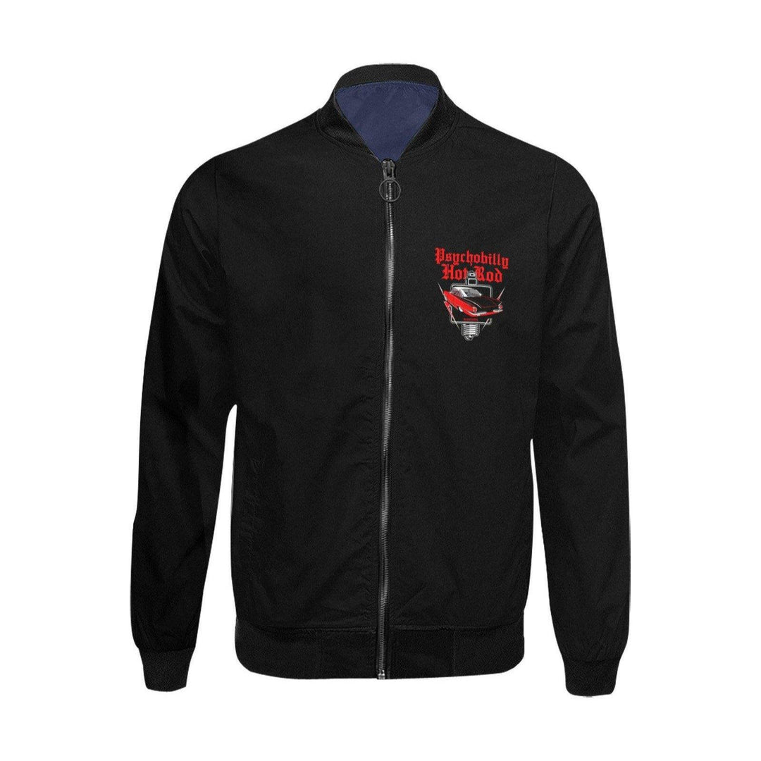 PSYCHOBILLY HOTROD Men's Hot Rod Bomber Jacket - Poison Arrow Retro