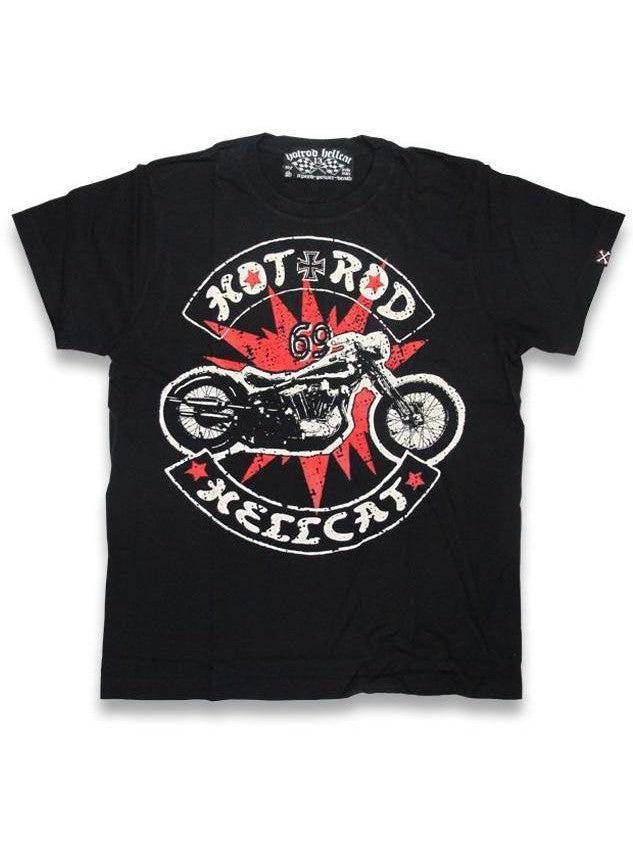 HOTROD HELLCAT Mens Tshirt Bobber - Poison Arrow Retro