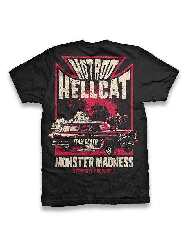 Hotrod Hellcat Mens Tshirt Monster Madness - Poison Arrow Retro