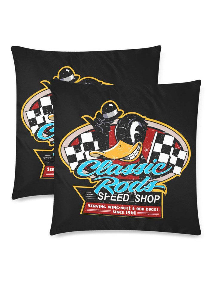 CLASSIC RODS Cushion Cover 18"x 18" (Twin Sides) (Set of 2) - Poison Arrow Retro