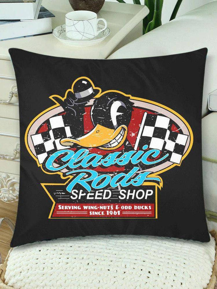 CLASSIC RODS Cushion Cover 18"x 18" (Twin Sides) (Set of 2) - Poison Arrow Retro