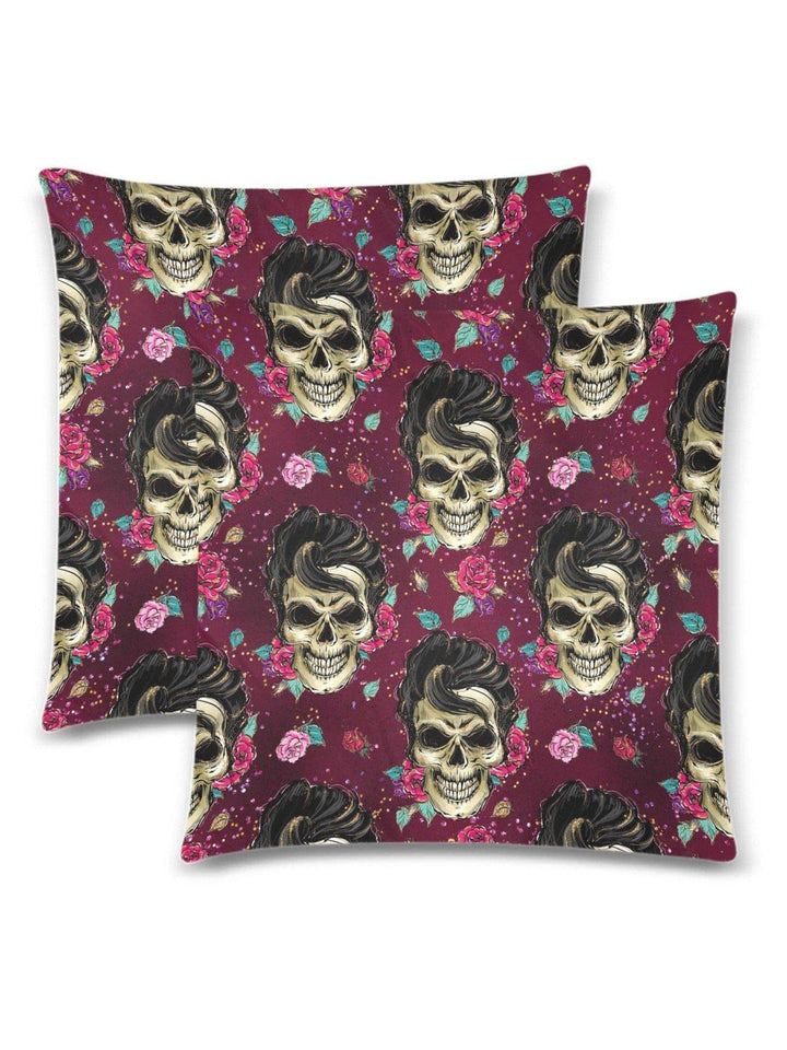 Edge of Reality Throw Pillow Cover 18"x 18" (Twin Sides) (Set of 2) - Poison Arrow Retro