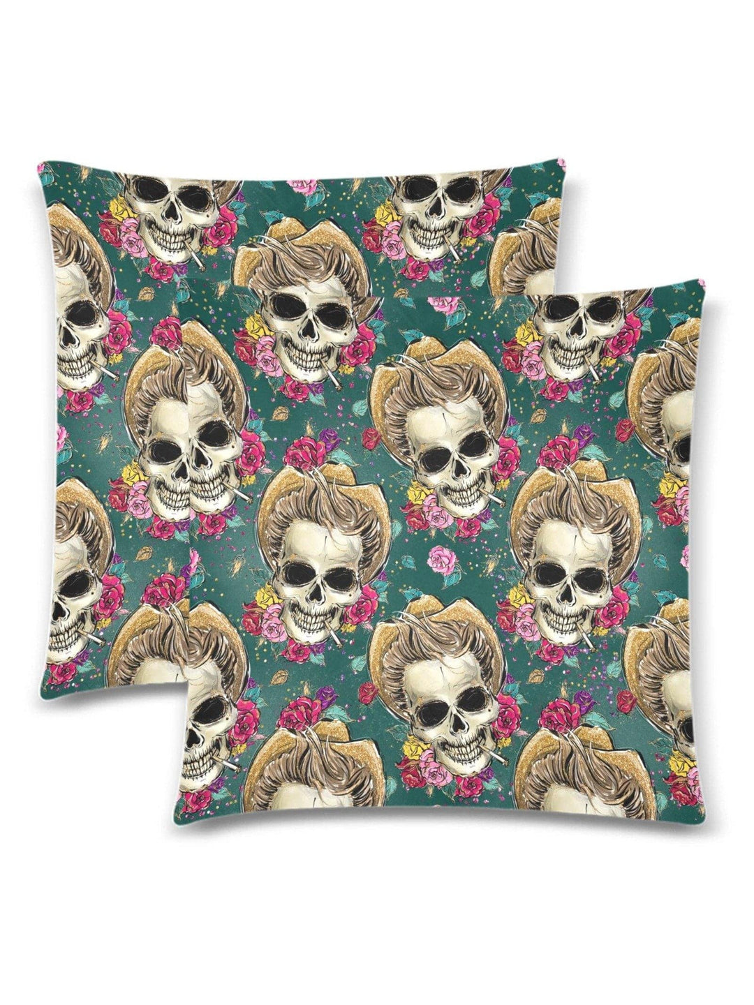 Giant Throw Pillow Cover 18"x 18" (Twin Sides) (Set of 2) - Poison Arrow Retro