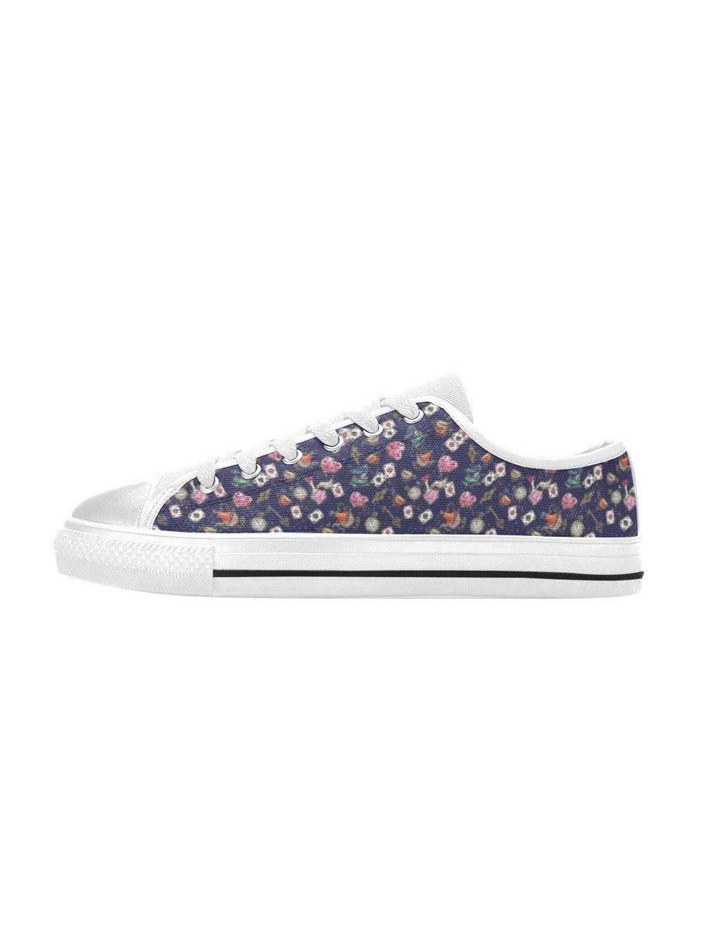 Alice in Wonderland Retro Style Sneakers - Poison Arrow Retro