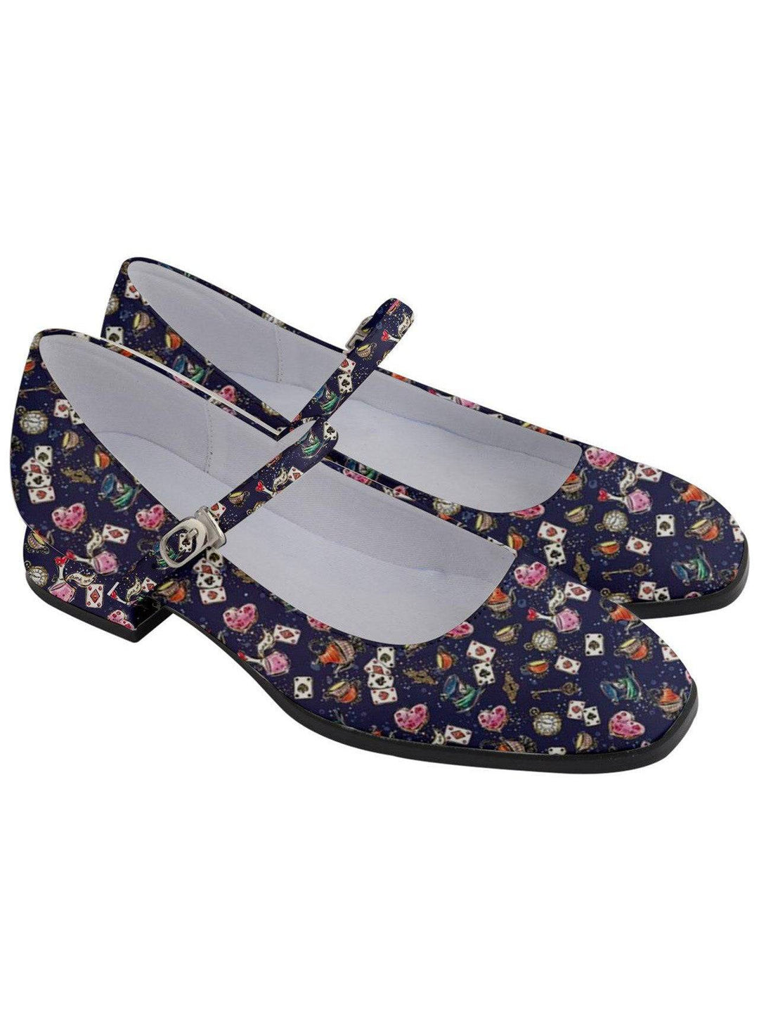 Alice in Wonderland Women's Mary Jane Shoes - Poison Arrow Retro