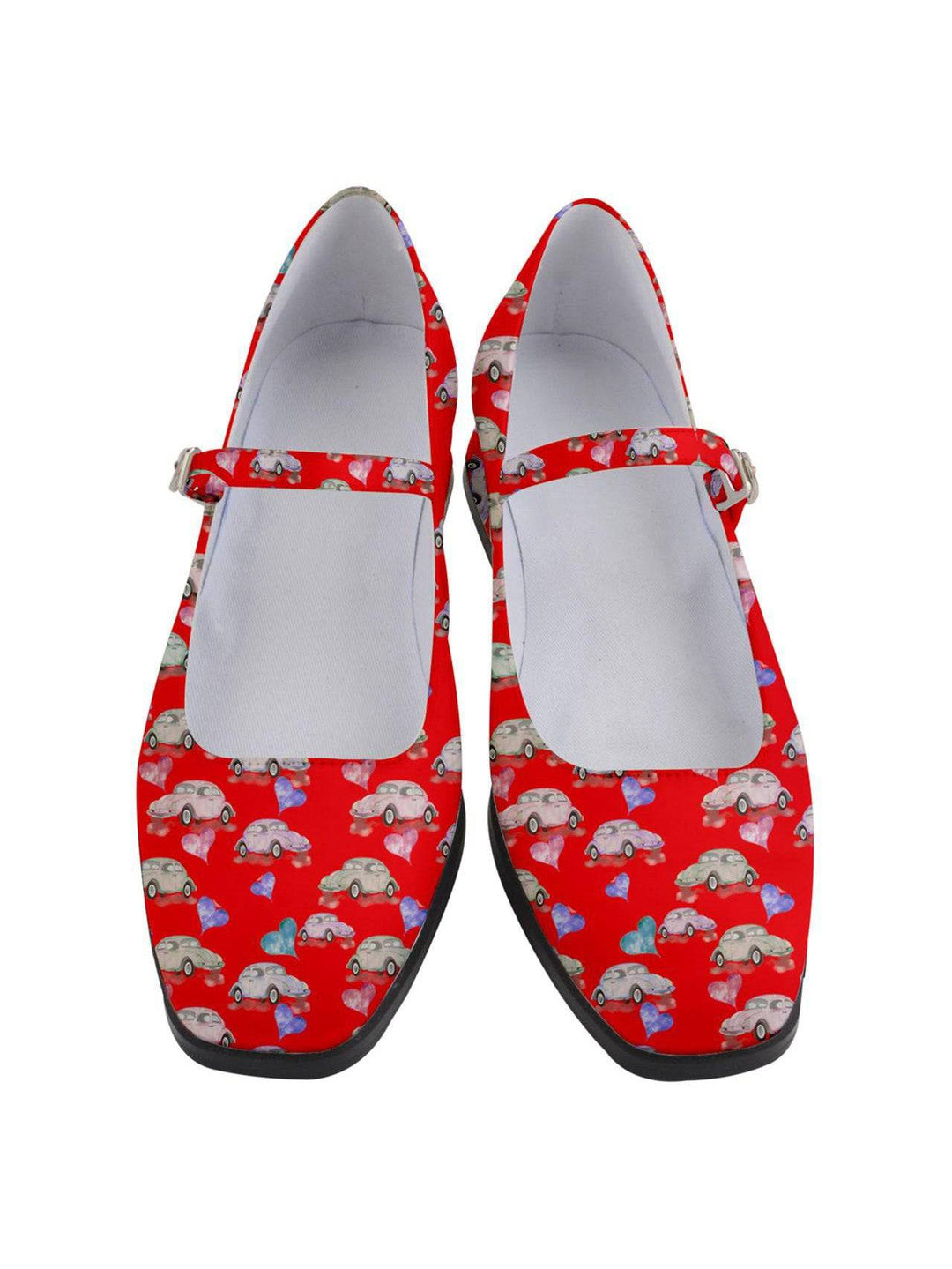 Beetle Hearts Women's Mary Jane Shoes - Poison Arrow Retro