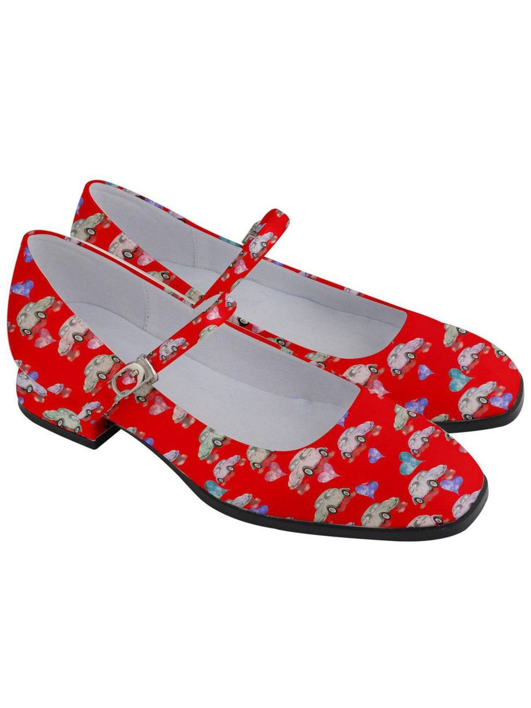 Beetle Hearts Women's Mary Jane Shoes - Poison Arrow Retro