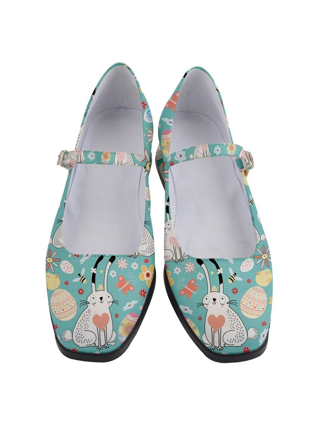 Bunny Love Women's Mary Jane Shoes - Poison Arrow Retro