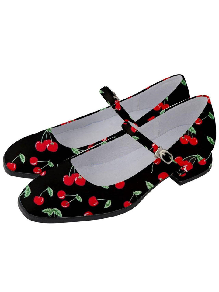 Cherry Bomb Women's Mary Jane Shoes - Poison Arrow Retro