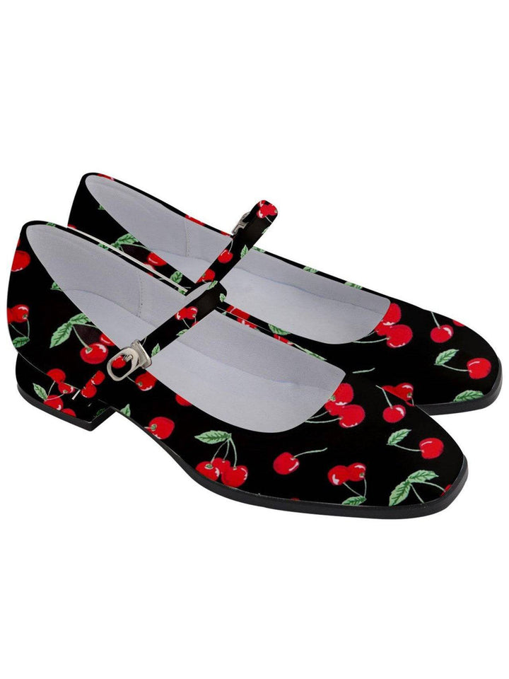 Cherry Bomb Women's Mary Jane Shoes - Poison Arrow Retro