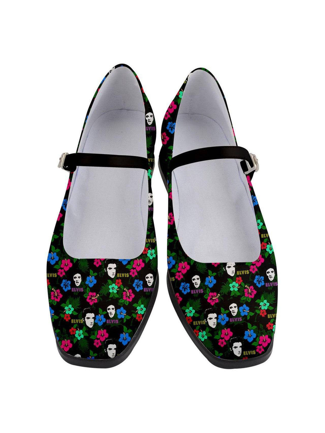 Hawaii Elvis Women's Mary Jane Shoes - Poison Arrow Retro