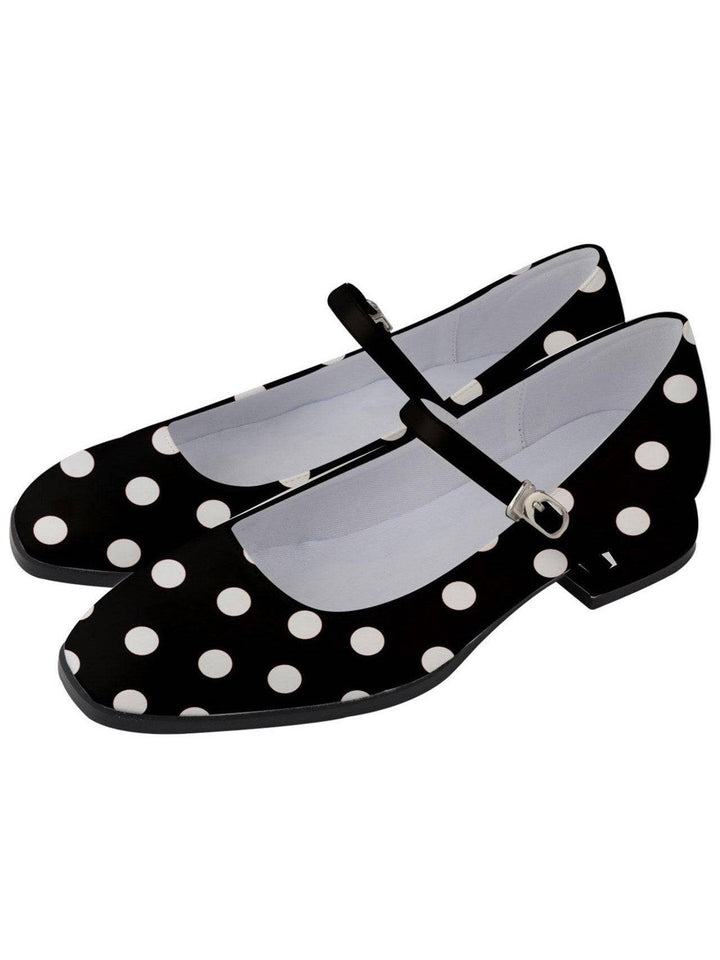 POLKA DOTS Women's Mary Jane Shoes - Poison Arrow Retro