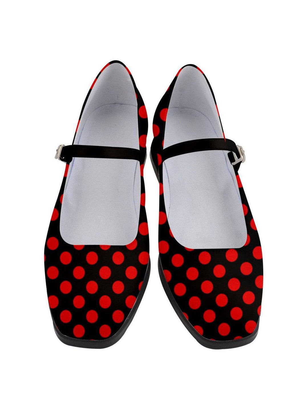 POLKA DOTS Women's Mary Jane Shoes - Poison Arrow Retro