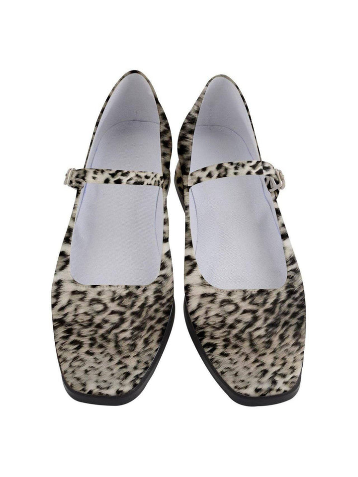 Streetwalkin' Cheetah Women's Mary Jane Shoes - Poison Arrow Retro