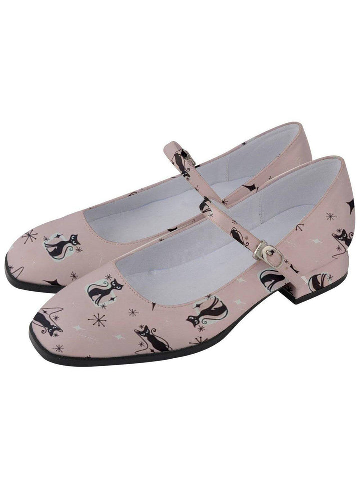 What's New Pussycat Women's Mary Jane Shoes [IN STOCK] - Poison Arrow Retro