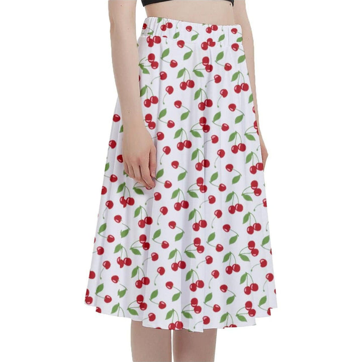 Cherry Bombshell Full Circle Skirt - Poison Arrow Retro