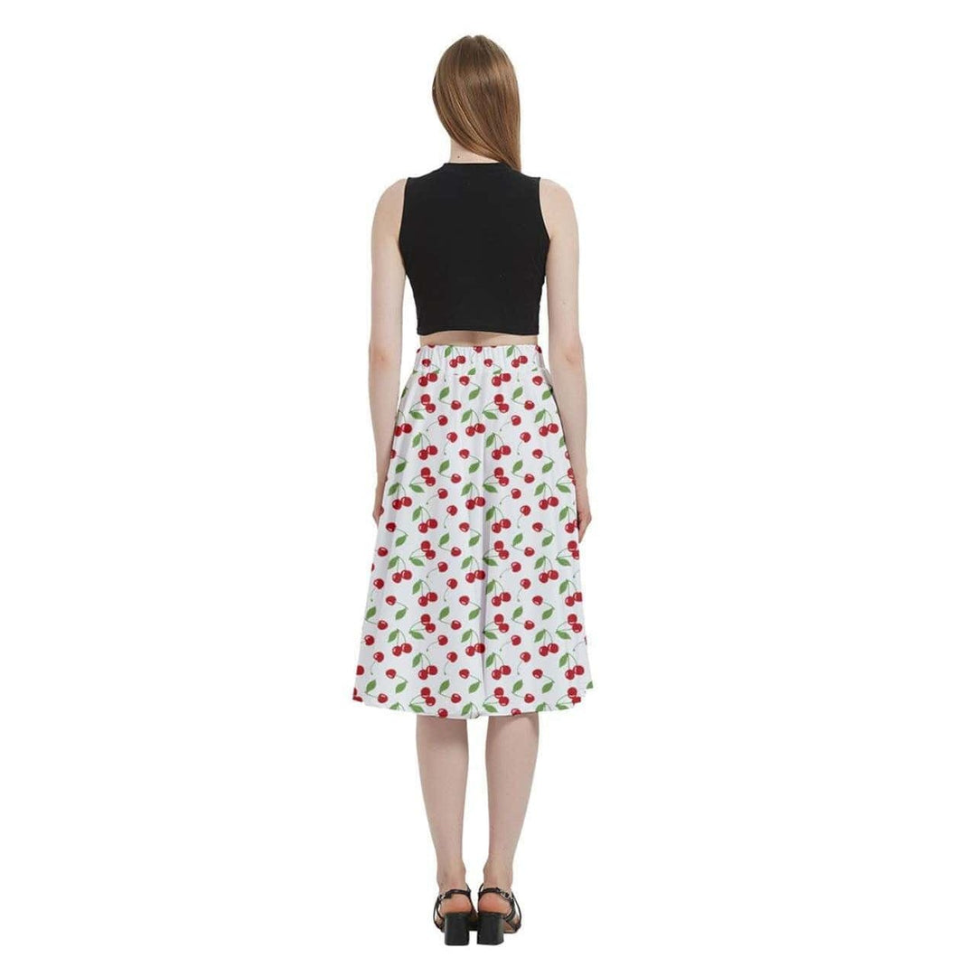 Cherry Bombshell Full Circle Skirt - Poison Arrow Retro