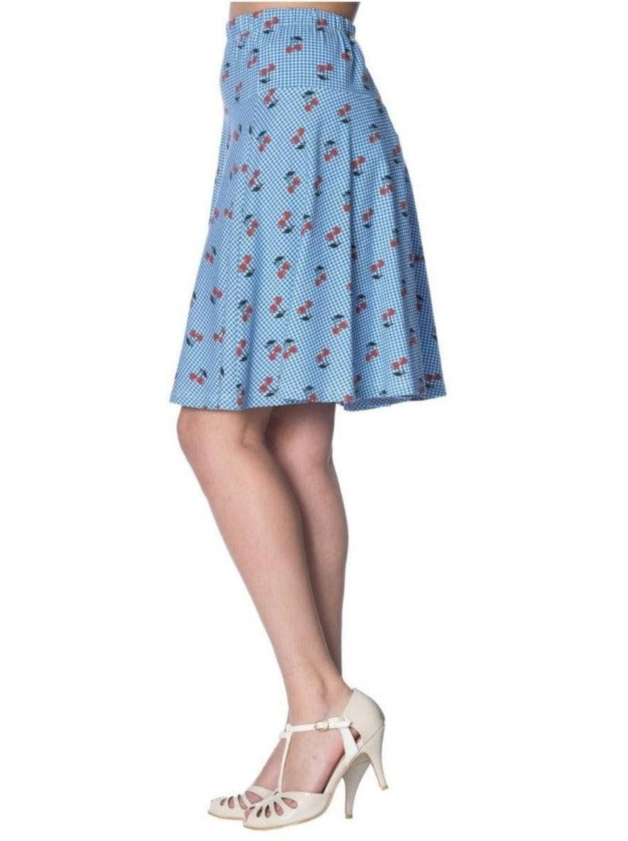 CHERRY LOVE SKIRT - Poison Arrow Retro