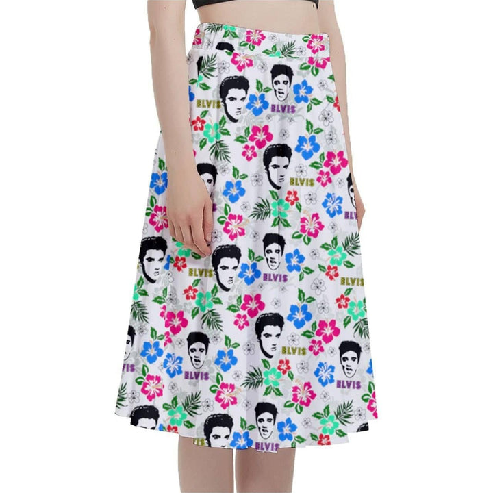 Hawaii Elvis Full Circle Skirt - Poison Arrow Retro