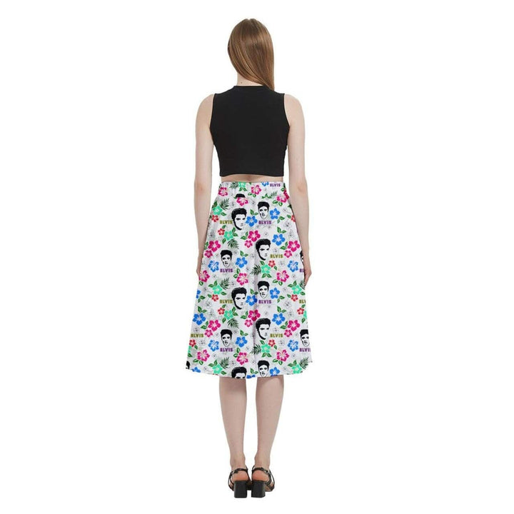 Hawaii Elvis Full Circle Skirt - Poison Arrow Retro