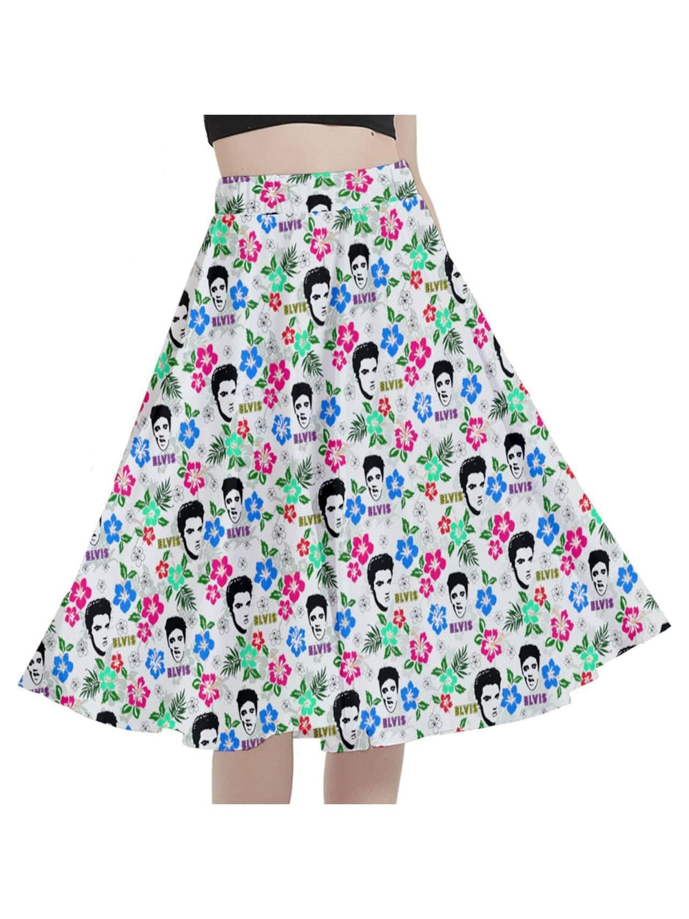 Hawaii Elvis Full Circle Skirt - Poison Arrow Retro