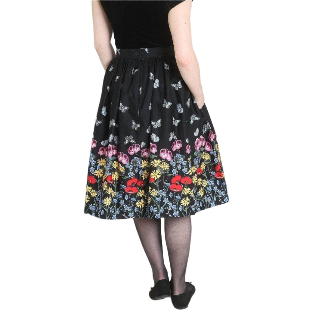 HELL BUNNY MEADOW 50S SKIRT - Poison Arrow Retro