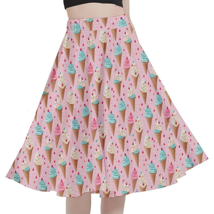 Ice Cream Sprinkles Full Circle Skirt - Poison Arrow Retro