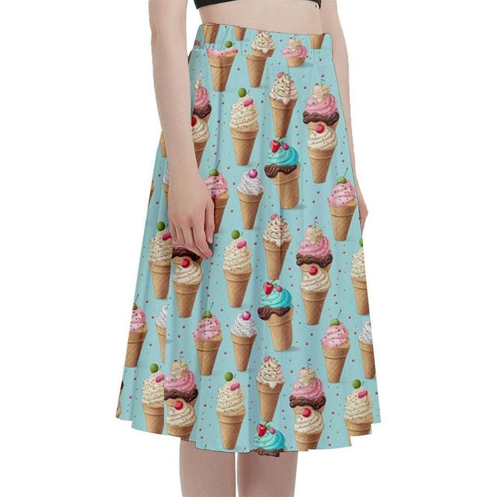 Ice Cream Sprinkles Full Circle Skirt - Poison Arrow Retro