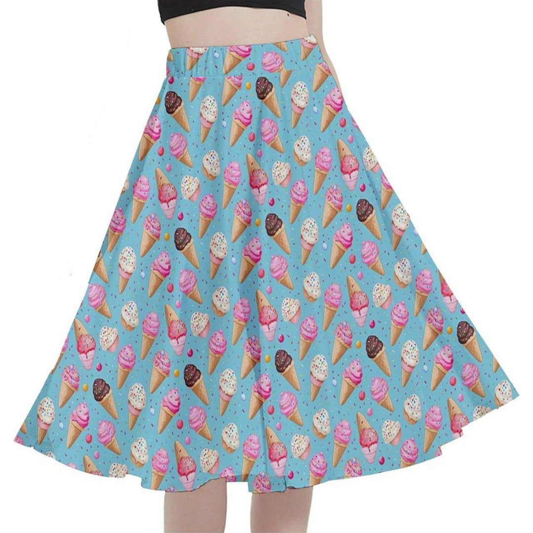 Ice Cream Sprinkles Full Circle Skirt - Poison Arrow Retro