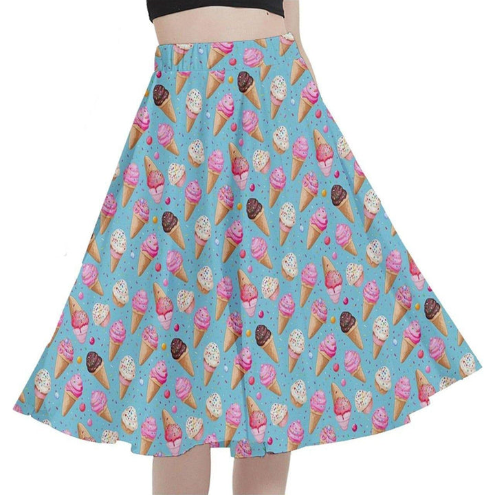 Ice Cream Sprinkles Full Circle Skirt - Poison Arrow Retro