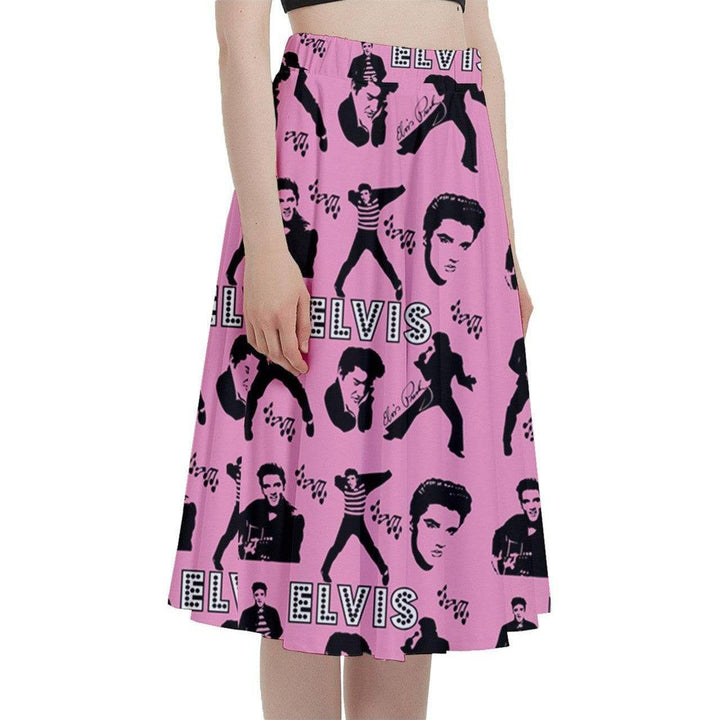 Jailhouse Rock Full Circle Skirt - Poison Arrow Retro