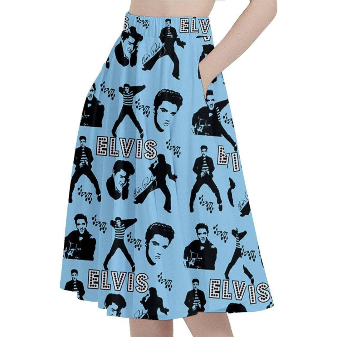 Jailhouse Rock Full Circle Skirt - Poison Arrow Retro