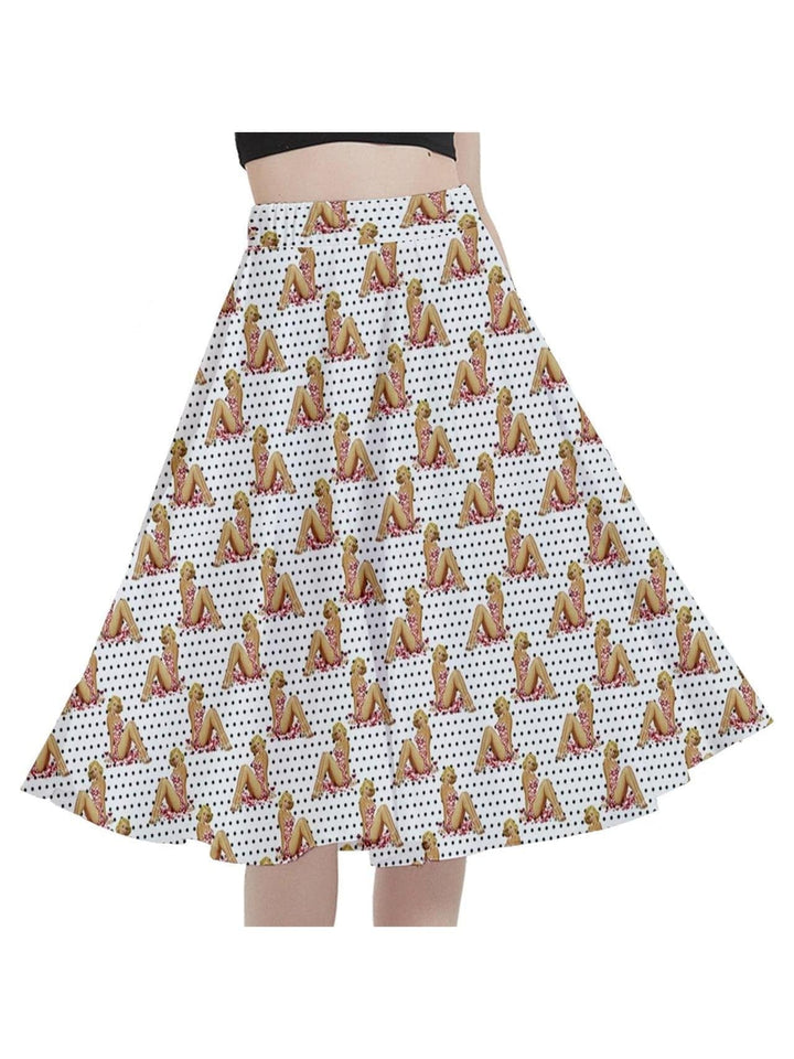 Marilyn Full Circle Skirt - Poison Arrow Retro