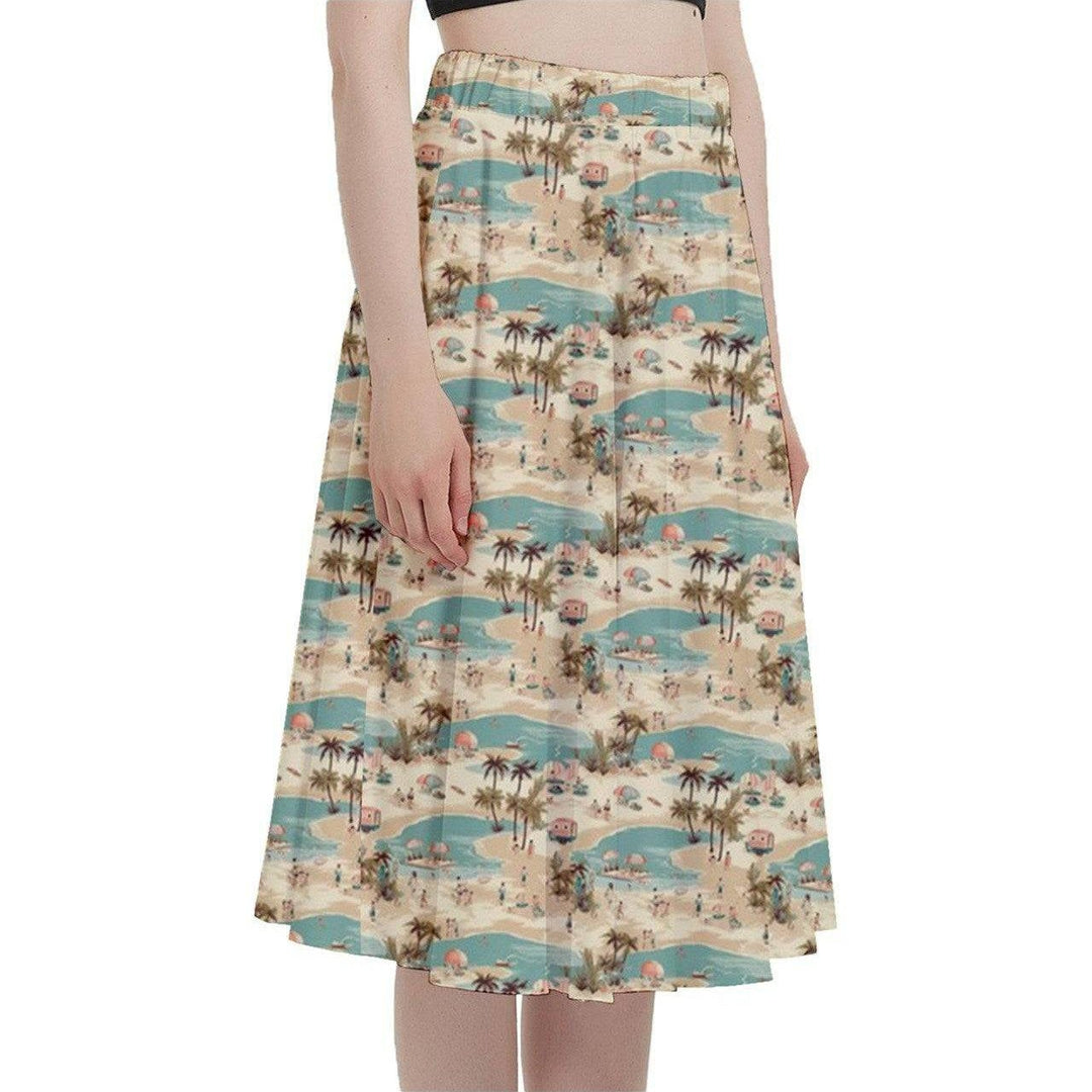 Vintage Vacation Full Circle Skirt - Poison Arrow Retro