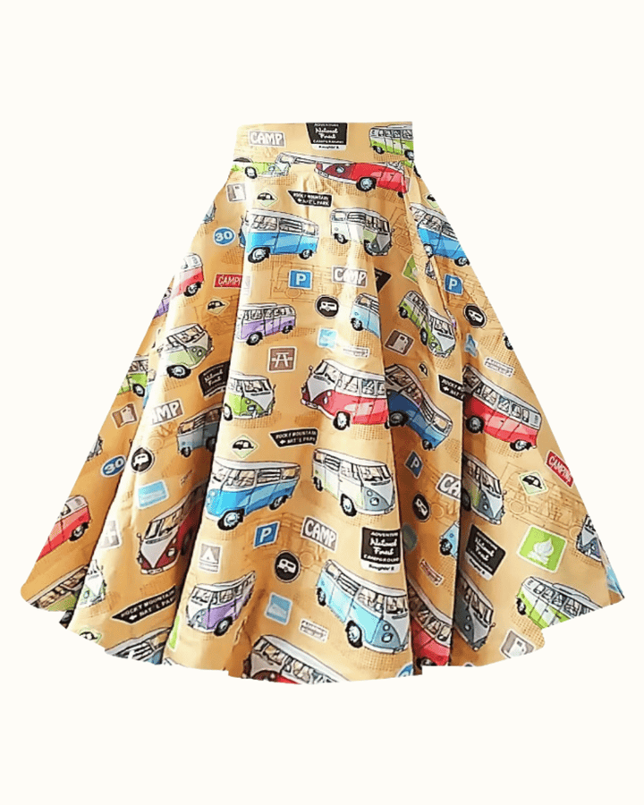 VW Kombi Full Circle Skirt